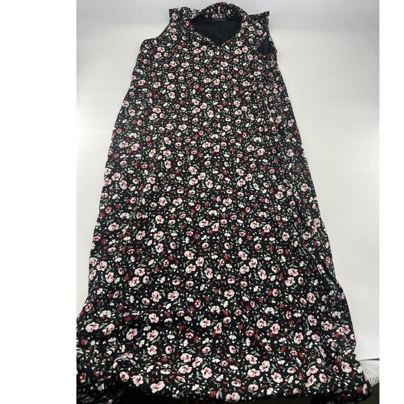 J. Jill Dresses & Skirts - J Jill Maxi Dress Sm Wearever Collection Floral Stretch Wrinkle Resistant Travel